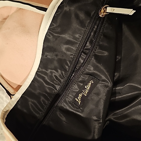 Victoria's Secret New York london Shanghai Logo pink Oversized Tote Bag - Picture 7 of 8